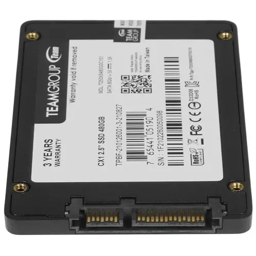 SSD накопитель Team Group CX1 T253X5480G0C101 480Gb - ForteMarket SSD накопитель Team Group CX1 T253X5480G0C101 480Gb купить,0