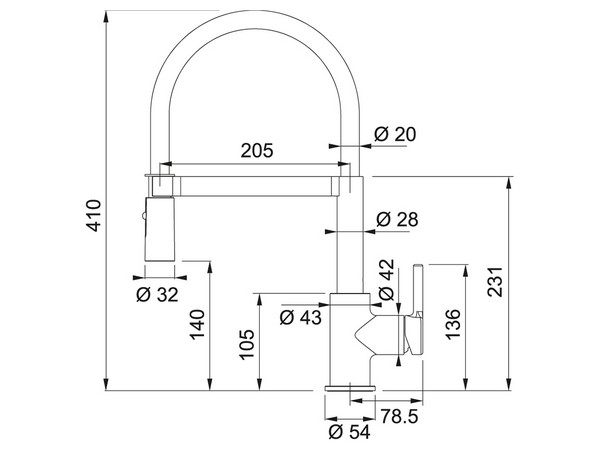 Смеситель Franke 115.0626.085 черный купить,NaN