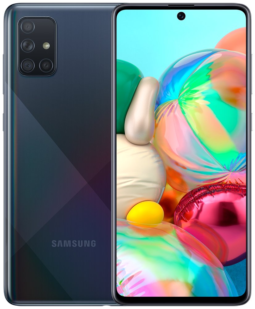 Смартфон Samsung Galaxy A71 128Gb Black купить,NaN
