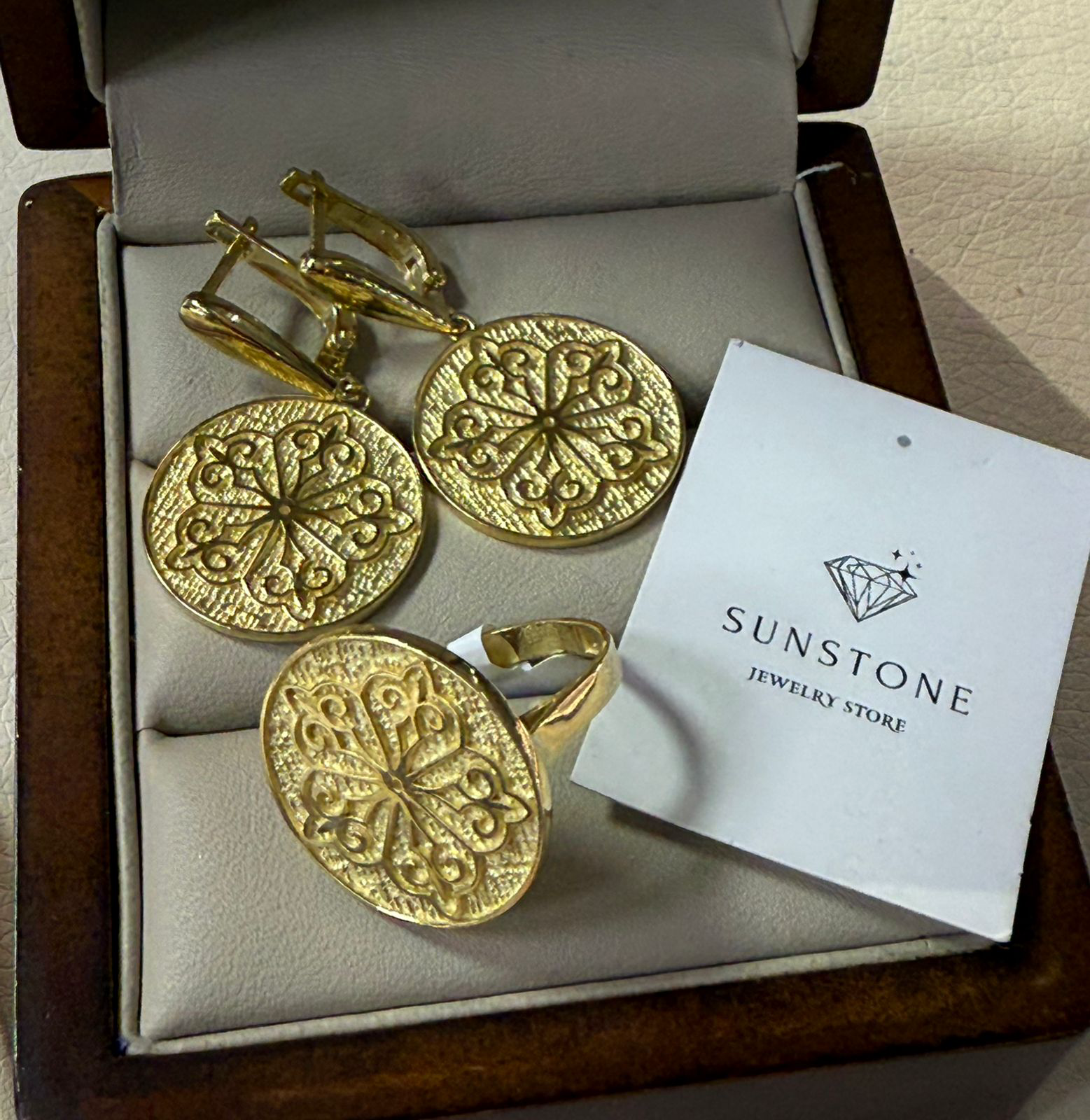 Комплект Sunstone S578 золото 8.86гр 18р купить,650000