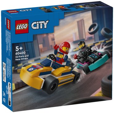 LEGO Картинг и гонщики CITY 60400, деталей 99 шт - ForteMarket LEGO Картинг и гонщики CITY 60400, деталей 99 шт купить,0