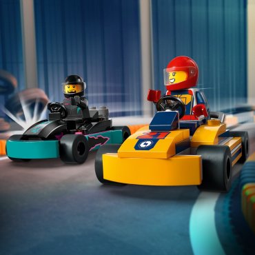 LEGO Картинг и гонщики CITY 60400, деталей 99 шт - ForteMarket LEGO Картинг и гонщики CITY 60400, деталей 99 шт купить,0