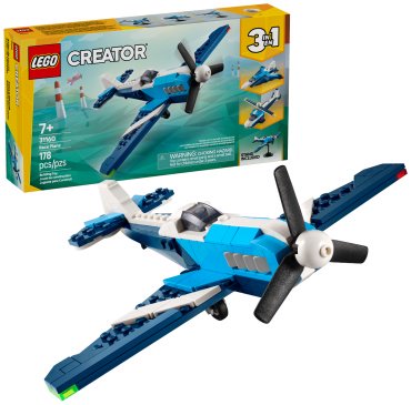 LEGO Гоночный самолет 31160, деталей 178 шт