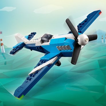 LEGO Гоночный самолет 31160, деталей 178 шт