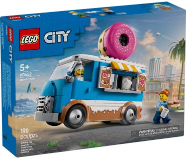 LEGO Фургон с пончиками 60452, деталей 196 шт
