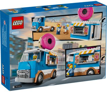 LEGO Фургон с пончиками 60452, деталей 196 шт купить,NaN