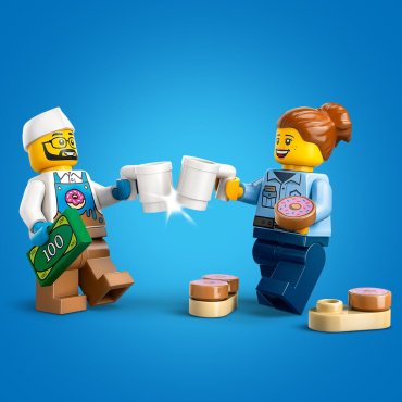 LEGO Фургон с пончиками 60452, деталей 196 шт купить,NaN