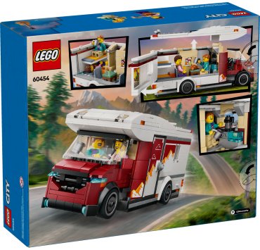 LEGO Приключения в отпуске в доме на колесах 60454, деталей 385 шт купить,0