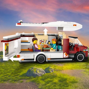 LEGO Приключения в отпуске в доме на колесах 60454, деталей 385 шт купить,0