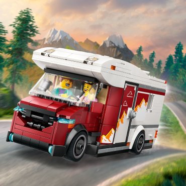 LEGO Приключения в отпуске в доме на колесах 60454, деталей 385 шт купить,0