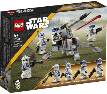LEGO Star Wars 75345, деталей 119 шт
