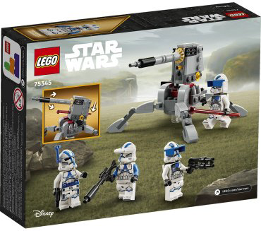 LEGO Star Wars 75345, деталей 119 шт купить,NaN