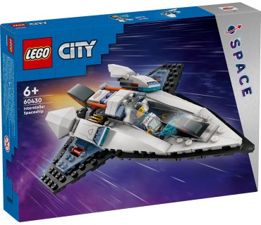LEGO Межзвездный космический корабль CITY 60430, деталей 240 шт купить,NaN