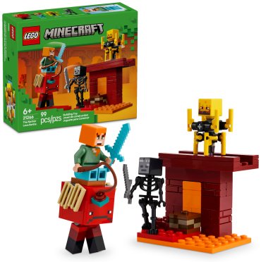 LEGO Битва в лаве Нижнего мира 21266, деталей 99 шт