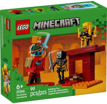 LEGO Битва в лаве Нижнего мира 21266, деталей 99 шт