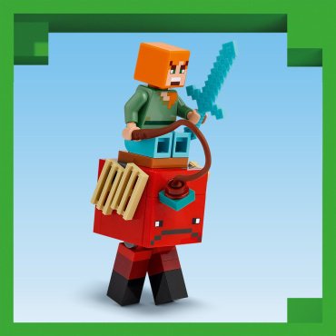 LEGO Битва в лаве Нижнего мира 21266, деталей 99 шт