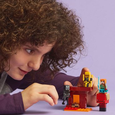 LEGO Битва в лаве Нижнего мира 21266, деталей 99 шт купить,7375