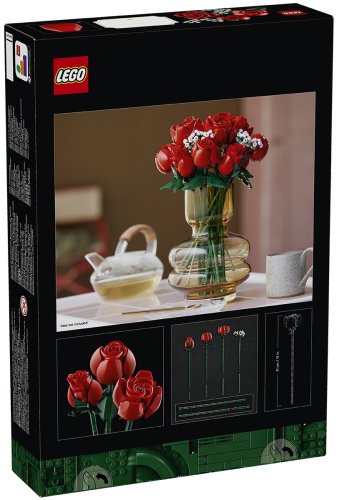LEGO Букет роз Icons 10328, деталей 822 шт купить,0