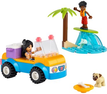 LEGO Веселый пляжный багги 41725, деталей 61 шт купить,0