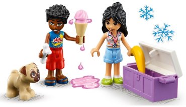 LEGO Веселый пляжный багги 41725, деталей 61 шт купить,0