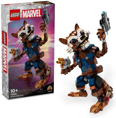 LEGO Енот-ракета Marve 76282, деталей 566 шт