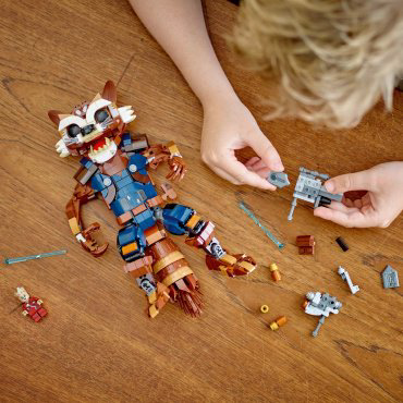 LEGO Енот-ракета Marve 76282, деталей 566 шт купить,NaN
