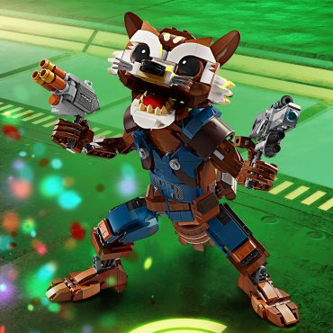 LEGO Енот-ракета Marve 76282, деталей 566 шт купить,NaN