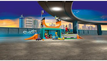 LEGO Городской скейт-парк 60364, деталей 454 шт купить,NaN