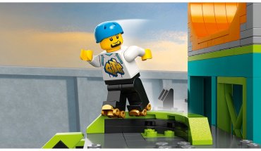 LEGO Городской скейт-парк 60364, деталей 454 шт купить,0