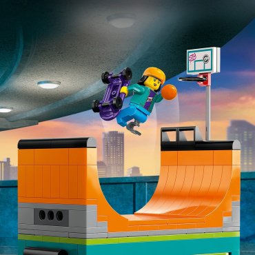 LEGO Городской скейт-парк 60364, деталей 454 шт купить,0