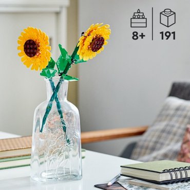 LEGO Подсолнухи Iconic 40524, деталей 191 шт