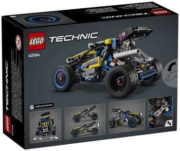 LEGO Багги для гонок по бездорожью Technic 42164, деталей 219 шт