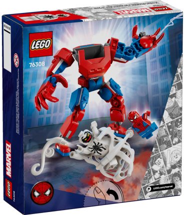LEGO Человек-Паук против Анти-Венома 76308, деталей 107 шт купить,0