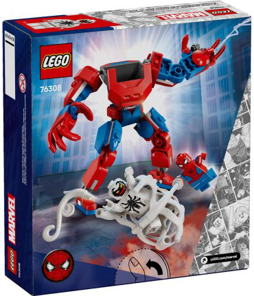 LEGO Человек-Паук против Анти-Венома 76308, деталей 107 шт купить,NaN