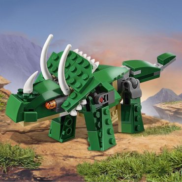 LEGO Грозный динозавр 31058, деталей 174 шт купить,0