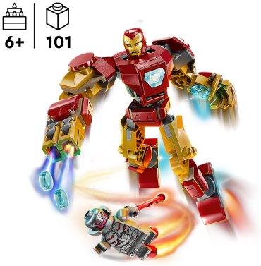 LEGO Железный Человек против Альтрона 76307, деталей 101 шт