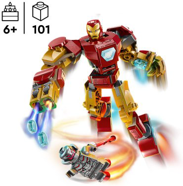 LEGO Железный Человек против Альтрона 76307, деталей 101 шт купить,NaN
