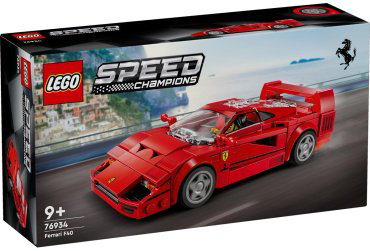 LEGO Суперкар Ferrari F40 Speed Champions 76934, деталей 318 шт купить,NaN