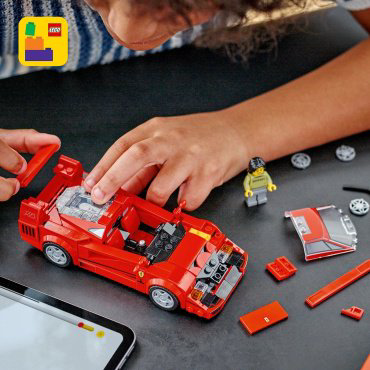 LEGO Суперкар Ferrari F40 Speed Champions 76934, деталей 318 шт купить,NaN