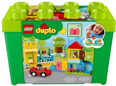 LEGO Большая коробка с кубиками 10914 , деталей 85 шт купить,NaN