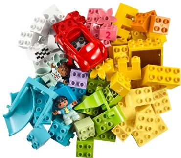 LEGO Большая коробка с кубиками 10914 , деталей 85 шт купить,NaN
