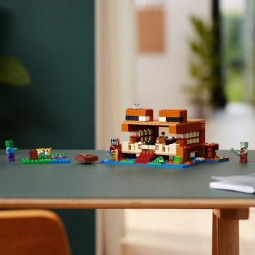 LEGO Дом лягушки Minecraft 21256, деталей 400 шт купить,NaN