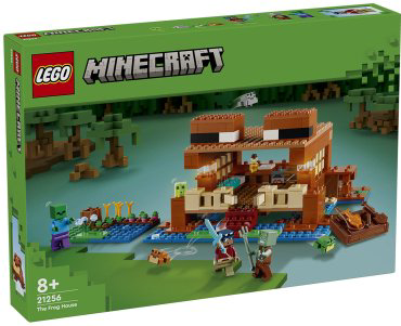 LEGO Дом лягушки Minecraft 21256, деталей 400 шт купить,NaN