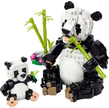 LEGO Дикие животные "Семейство панд" 31165, деталей 626 шт купить,0