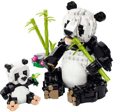 LEGO Дикие животные "Семейство панд" 31165, деталей 626 шт купить,NaN