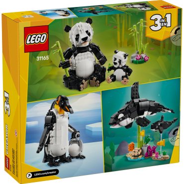 LEGO Дикие животные "Семейство панд" 31165, деталей 626 шт купить,0