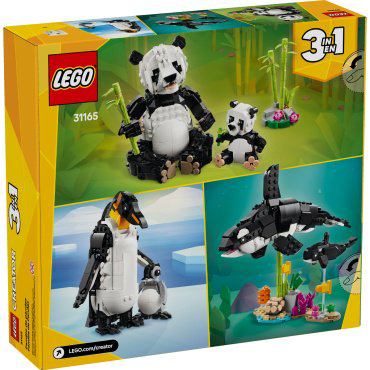 LEGO Дикие животные "Семейство панд" 31165, деталей 626 шт купить,NaN