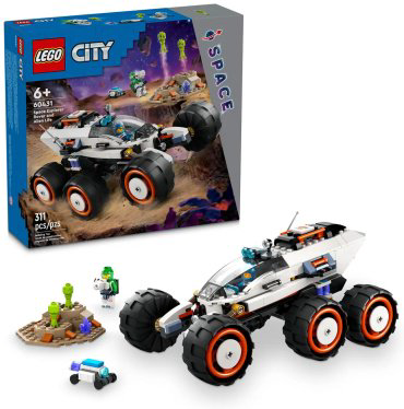 LEGO Космический вездеход и инопланетная жизнь CITY 60431, деталей 311 шт купить,NaN