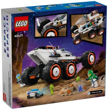LEGO Космический вездеход и инопланетная жизнь CITY 60431, деталей 311 шт