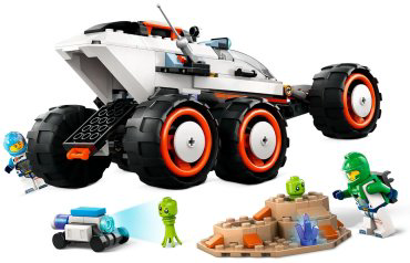 LEGO Космический вездеход и инопланетная жизнь CITY 60431, деталей 311 шт купить,NaN